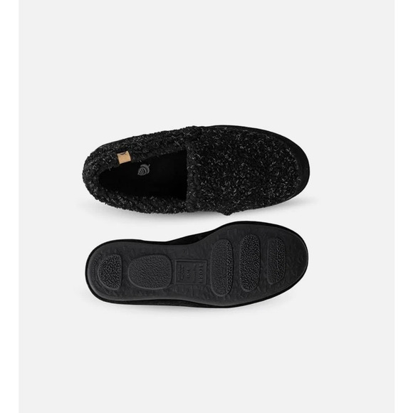 Acorn Men\'s Memory Foam Slippers 10.5-11.5 Black Berber main image 5